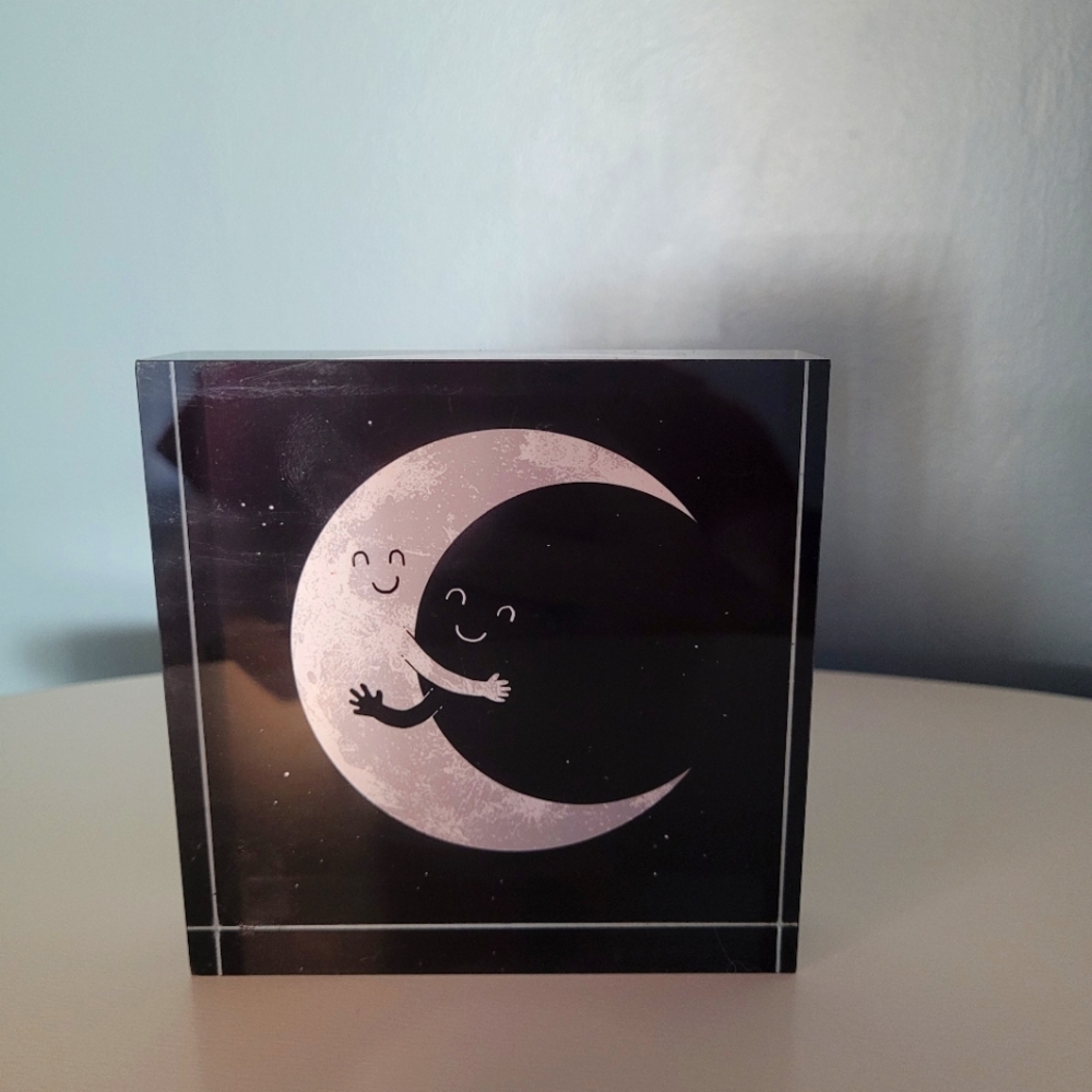 3D Acrylic Art Decor Moon